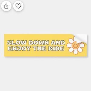 Slow down and enjoy the ride🌼